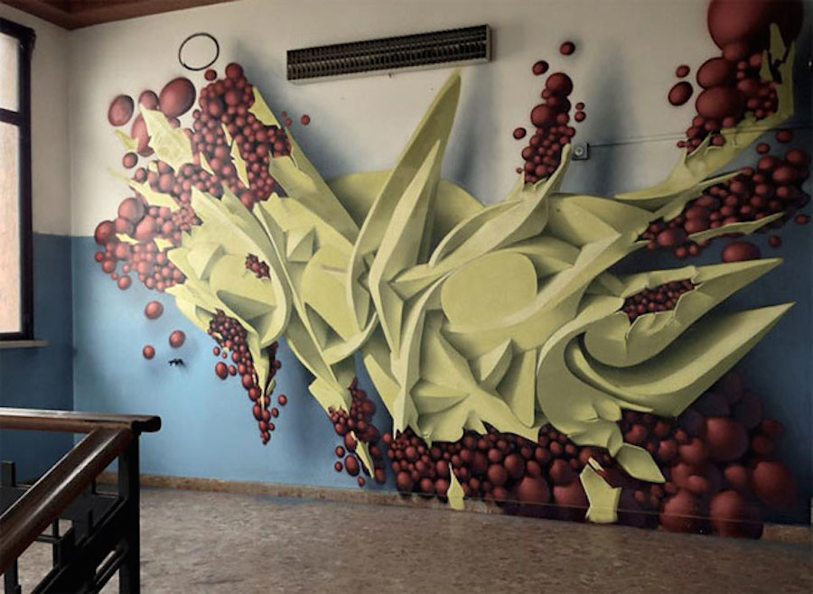 Beautiful Graffiti and Murals by Peeta-9