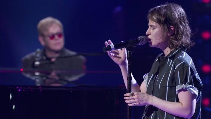 Christine and the Queens Performance with Elton John