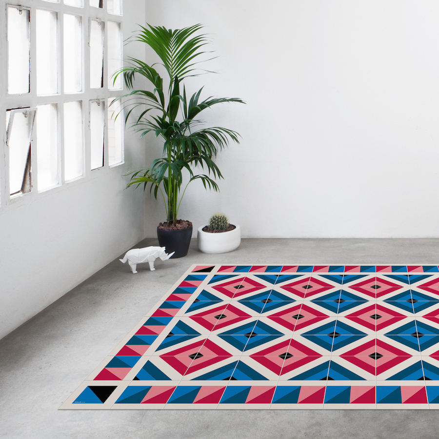 Colorful Contemporary Carpets, Mats and Runners-4