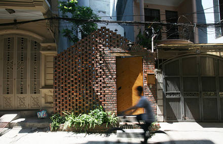 Concrete & Bricks Home in Vietnam