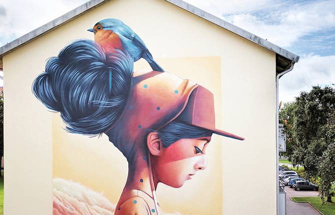 Creative Murals in Stockholm by Yash