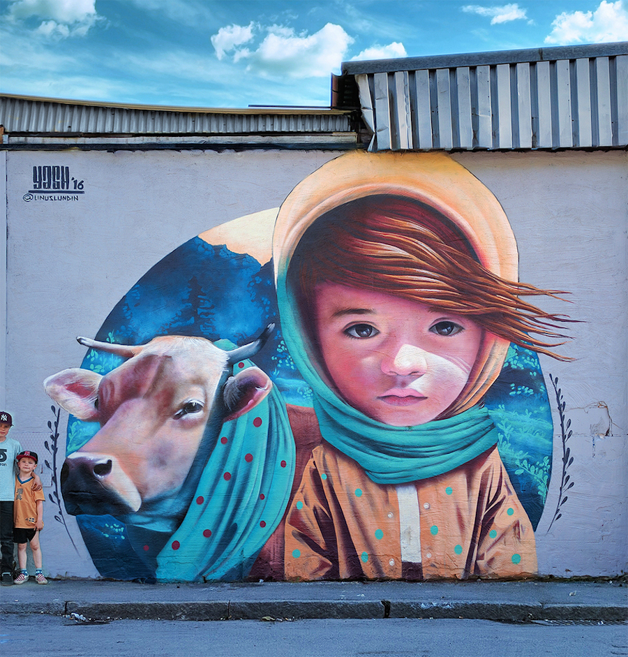 Creative Murals in Stockholm by Yass-5