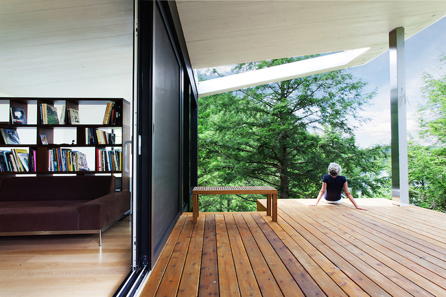 Geometrical and Original Sculptor's House in Canada-10