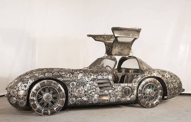Iconic Cars Made With Junk Metals