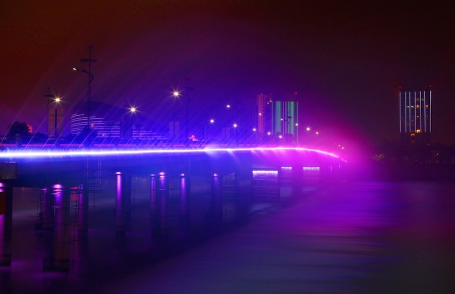 Illuminated Musical Fountains in China-7