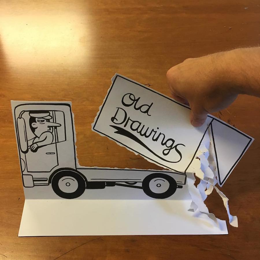 Inventive and Hilarious 3D Paper Cuts-9