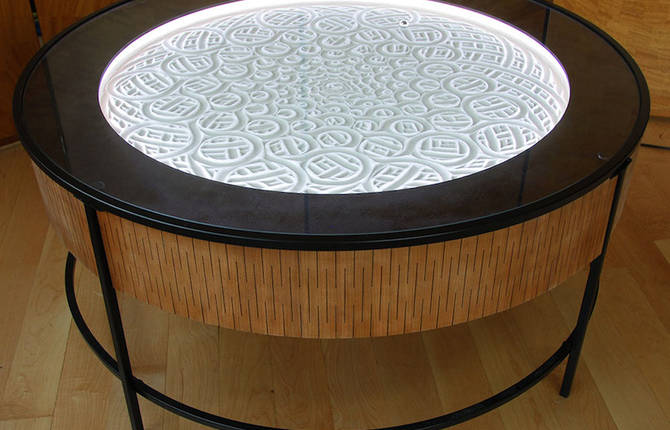 Kinetic Sand Drawing Table