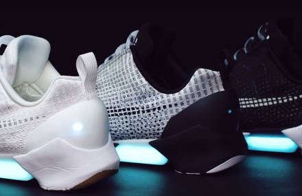 Nike’s HyperAdapt Self-Lacing Shoes