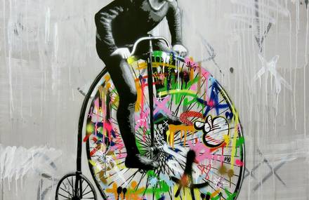 Stencil & Graffiti Murals by Martin Whatson