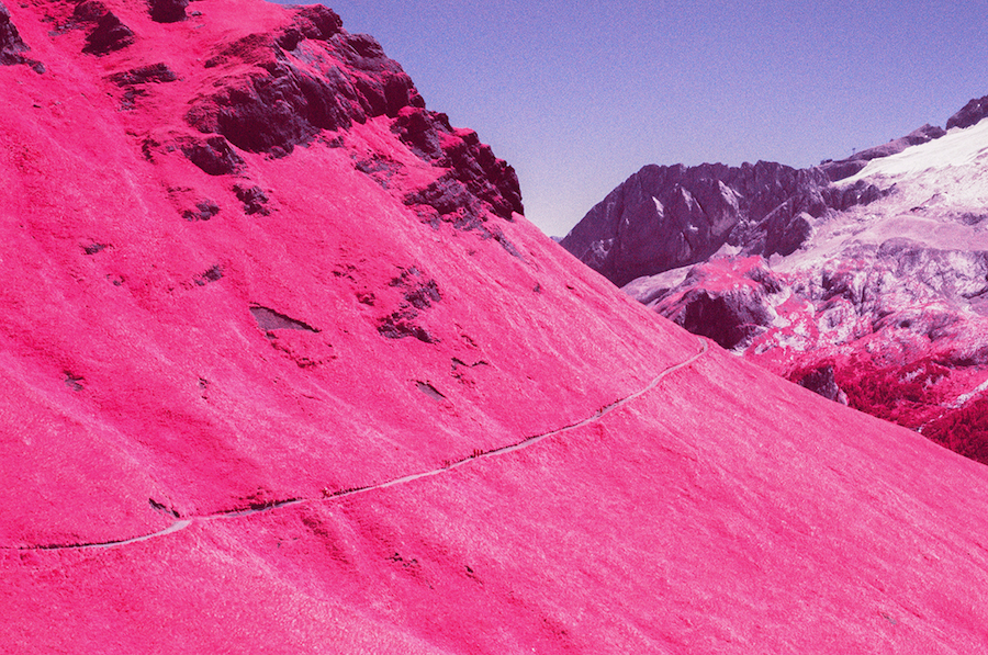Surrealist Pictures of the Dolomites in Infrared-0