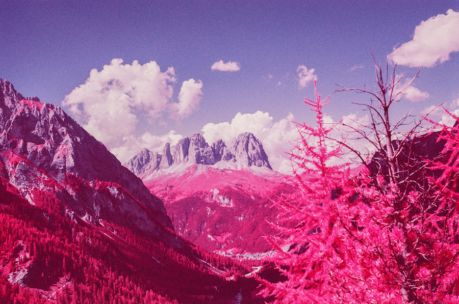 Surrealist Pictures of the Dolomites in Infrared-2