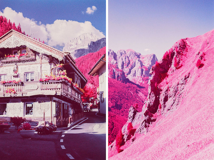Surrealist Pictures of the Dolomites in Infrared-6