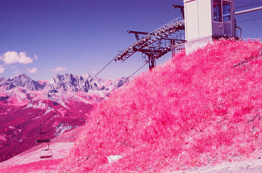 Surrealist Pictures of the Dolomites in Infrared-7