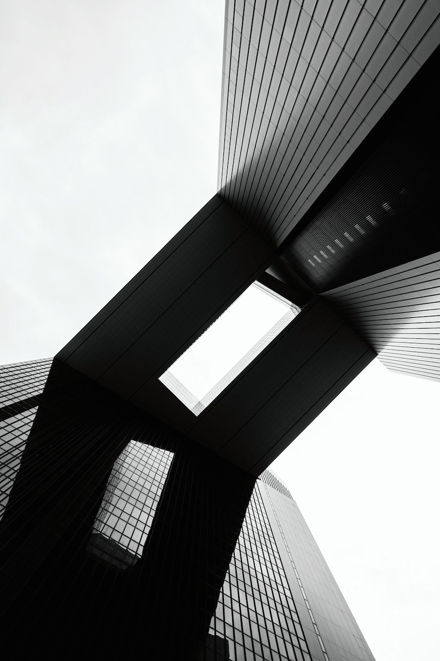 Uncluttered Black and White Architecture Photography-13