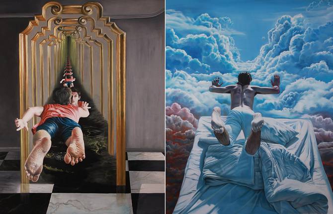 Beyond the Body Oil on Canvas Paintings