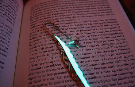 Magical Bookmarks that Glow in the Dark