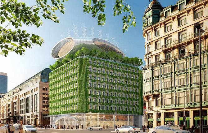 Botanical Center Project in Brussels