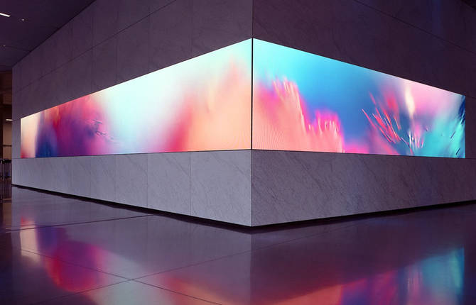 Digital Art Installation for Dolby Laboratories
