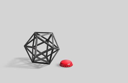 Geometrical Designed Bottle Opener