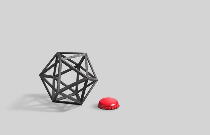 Geometrical Designed Bottle Opener