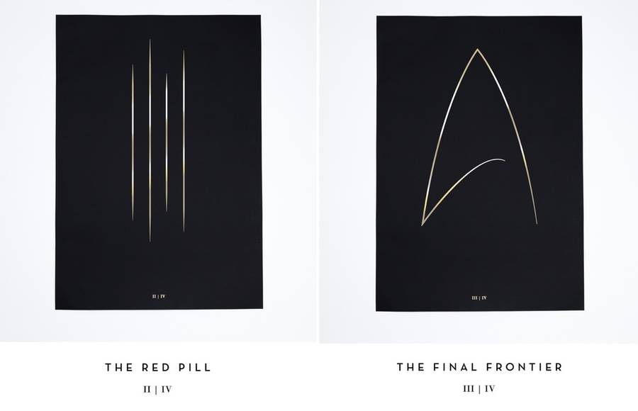 « The Thin Gold Line » Cinematic Poster Collection