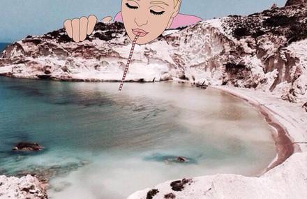 Illustrations Fused into Real Photographs