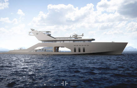 Stunning Mega Yacht Concept