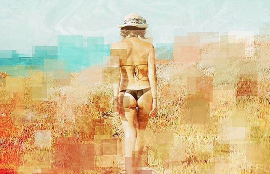 Pixelated-Like Pin-Ups Portraits