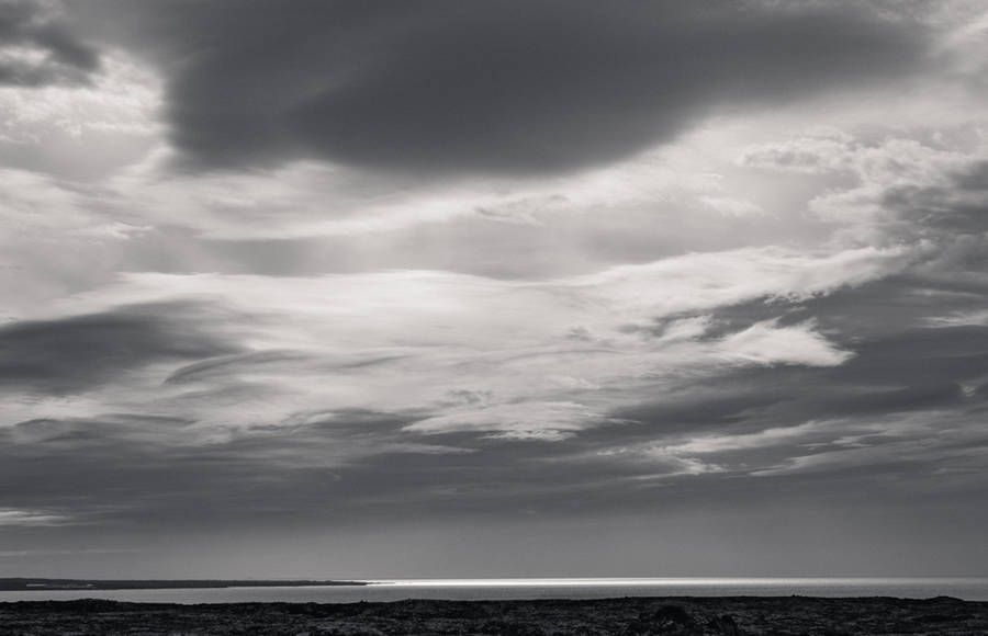 Beautiful Black and White Square Pictures of Iceland