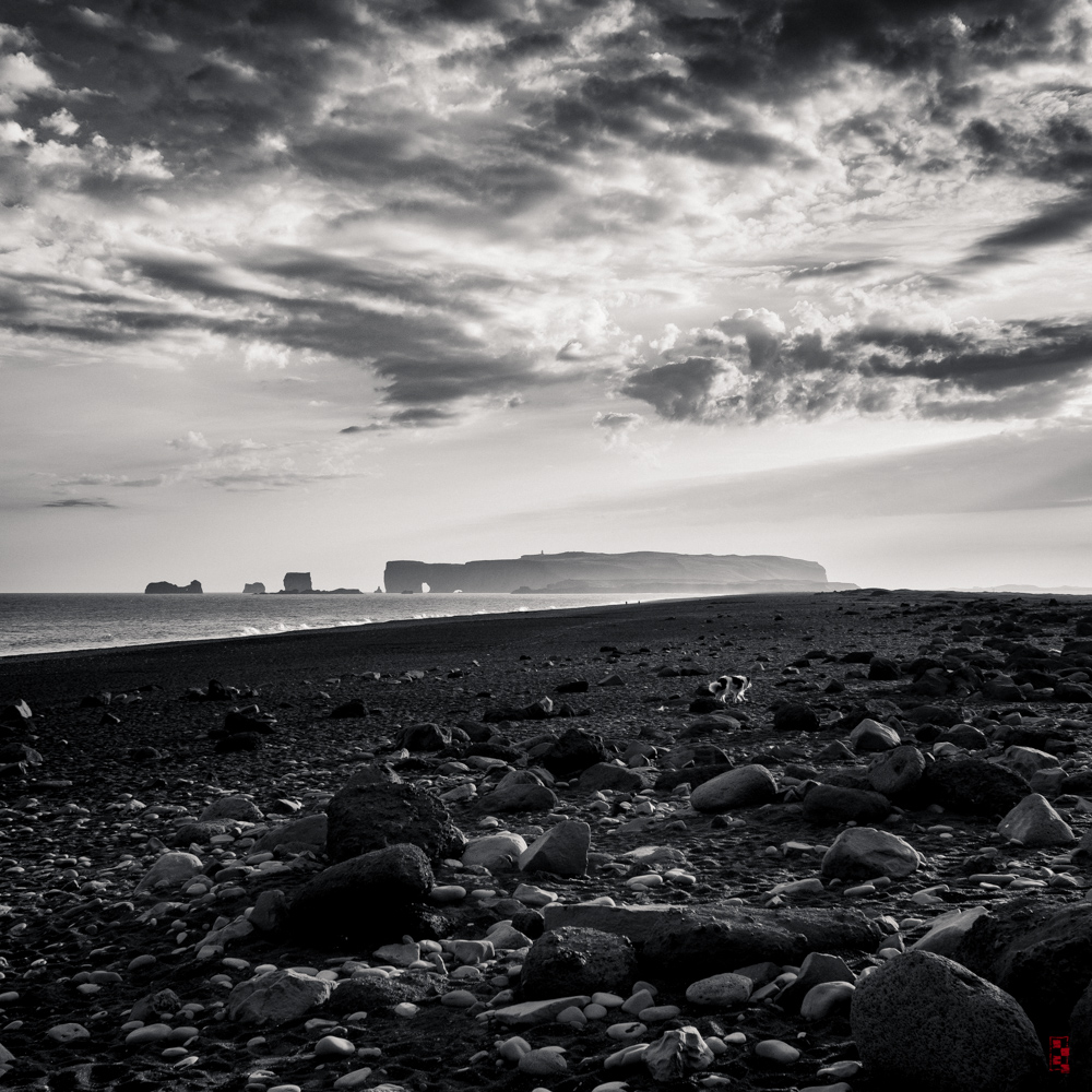 Dyrhólaey from Reynisfjara