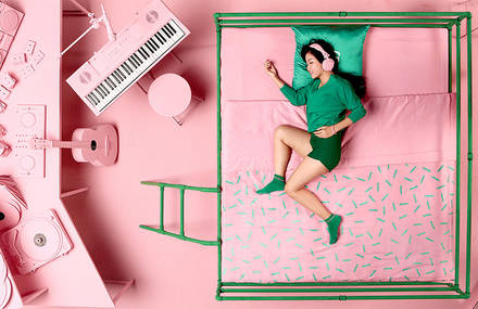 A Vibrant Girly Music Video