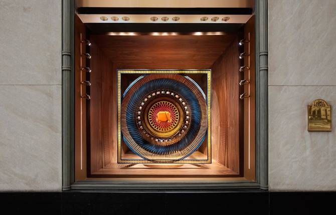 Arty and Inventive Stands for Hermès in New York