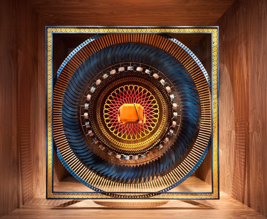Arty and Inventive Stands for Hermès in New York-2