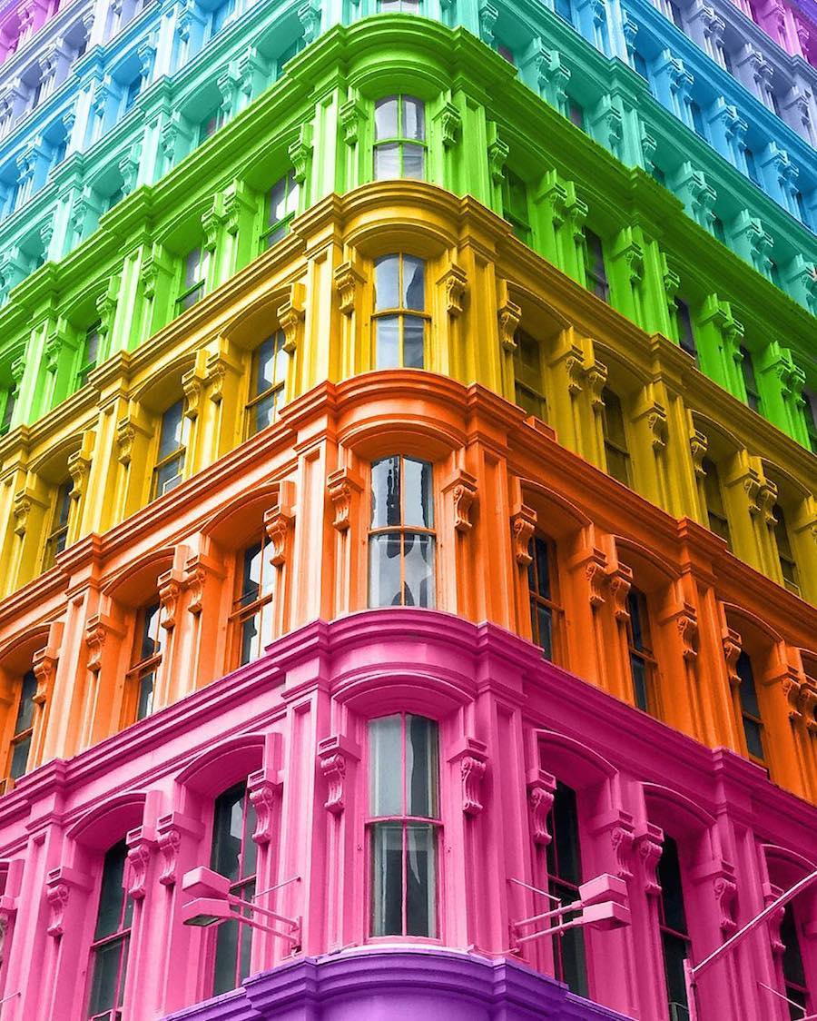 Bewitching Pictures of Colorized Buildings-12