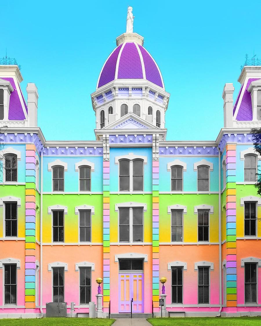 Bewitching Pictures of Colorized Buildings-8
