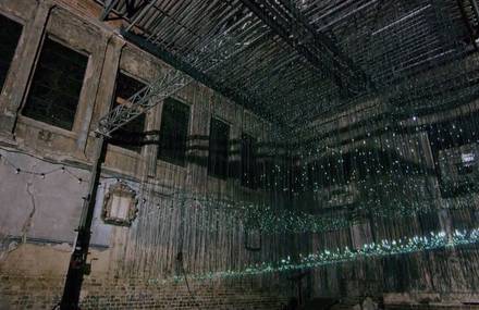Captivating Music and Lights Installation