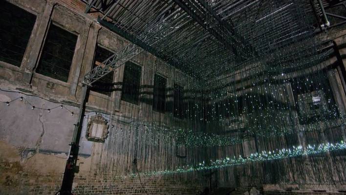 Captivating Music and Lights Installation