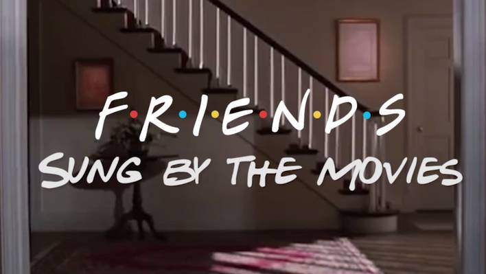 Friends’ Main Theme Recreated with Movies Extracts