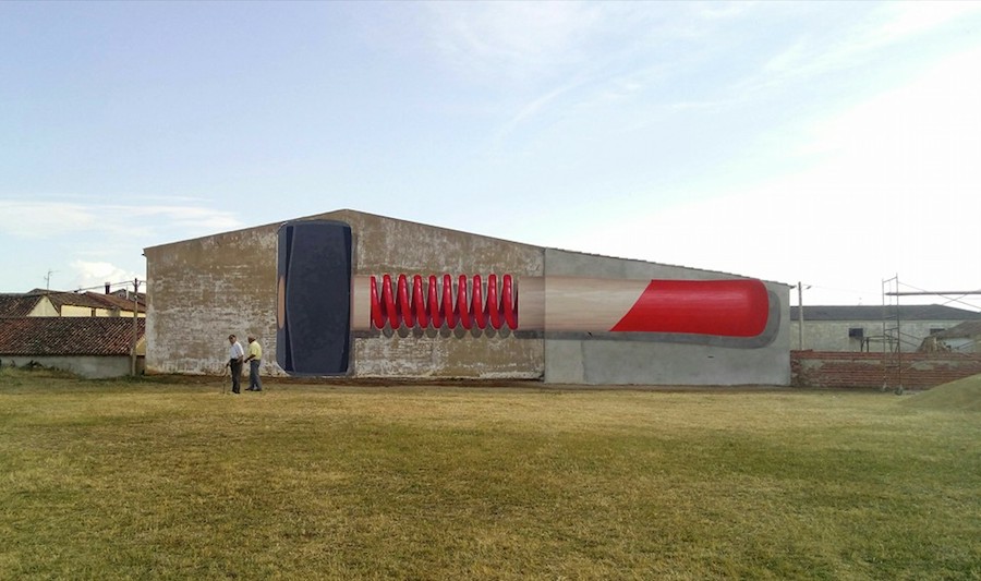 Giant Murals of Common Objects by Ampparito-4