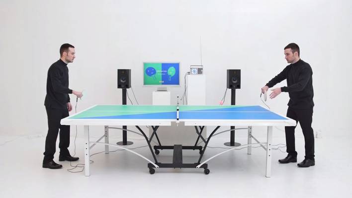 Interactive Ping Pong Game