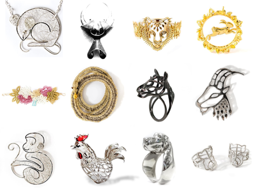 Nice 3D Zodiac Animals Jewelry-7