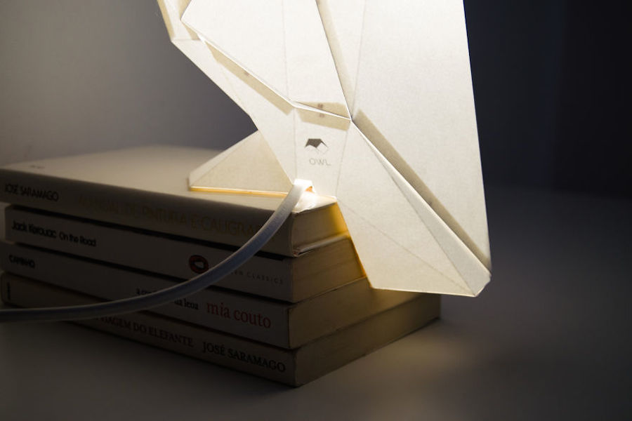 Origami-Inspired Wildlife Paper Lamps-12