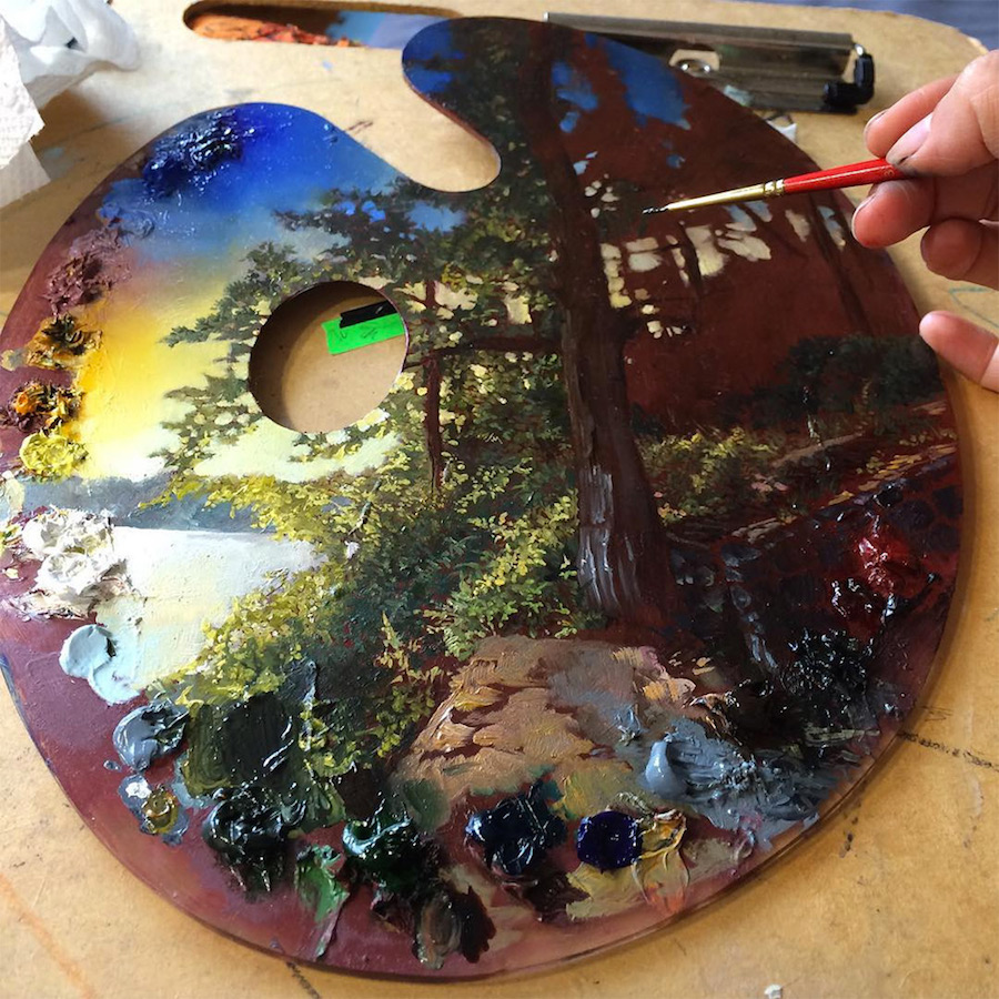 Palettes Turned Into Gorgeous Paintings-6