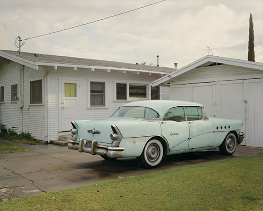 Photographs of Cars and Homes in California-2