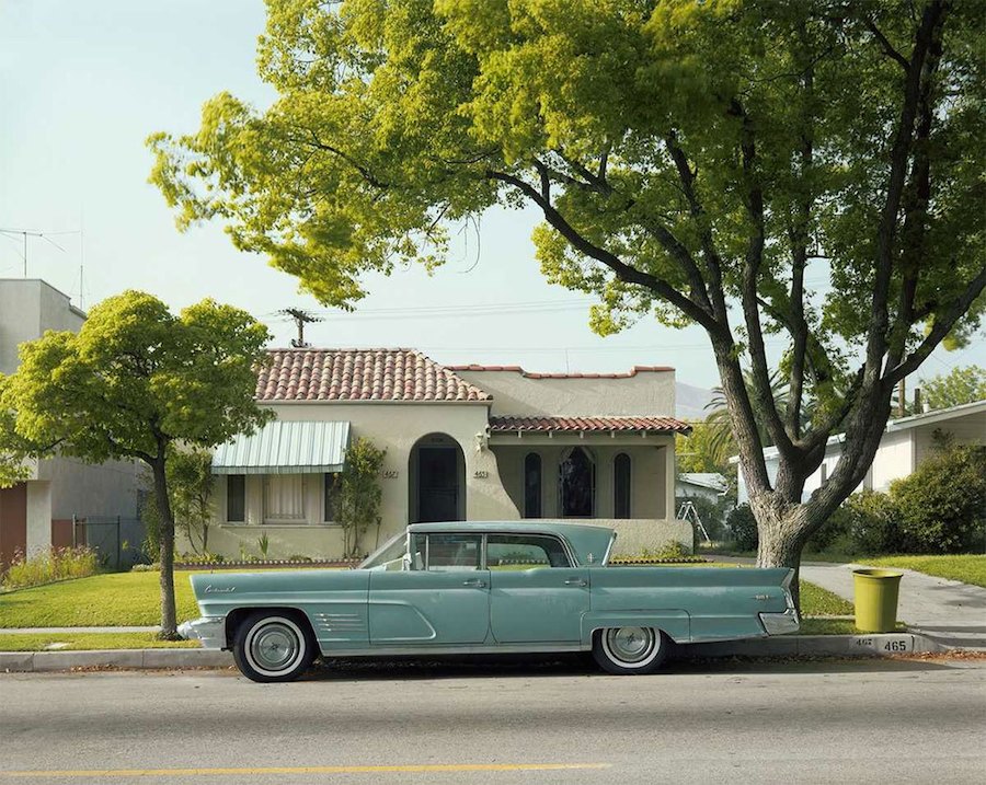 Photographs of Cars and Homes in California-4