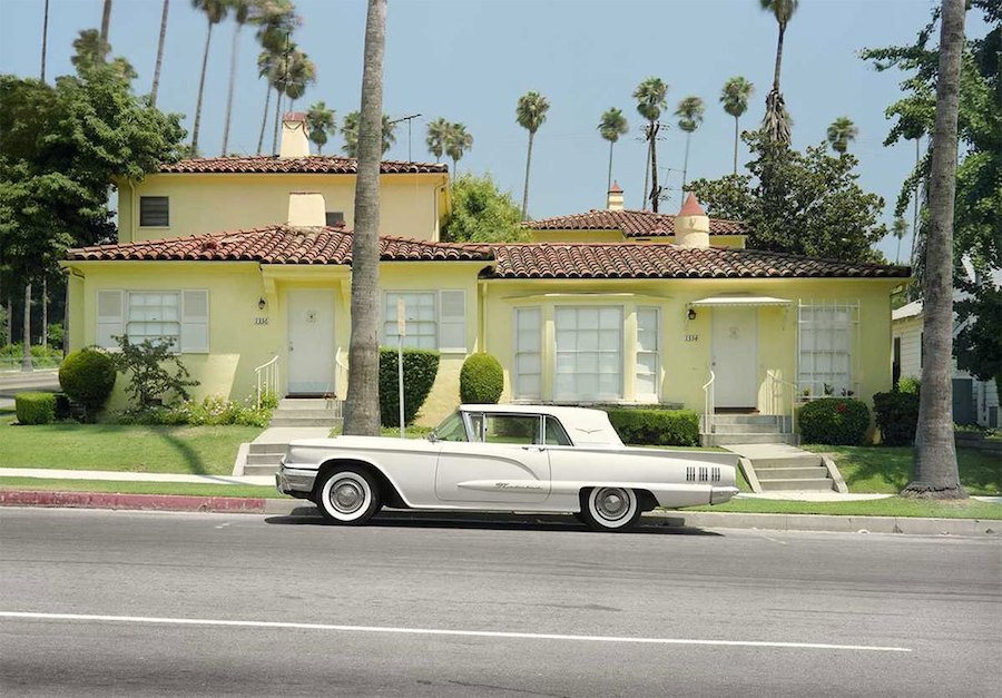 Photographs of Cars and Homes in California-7
