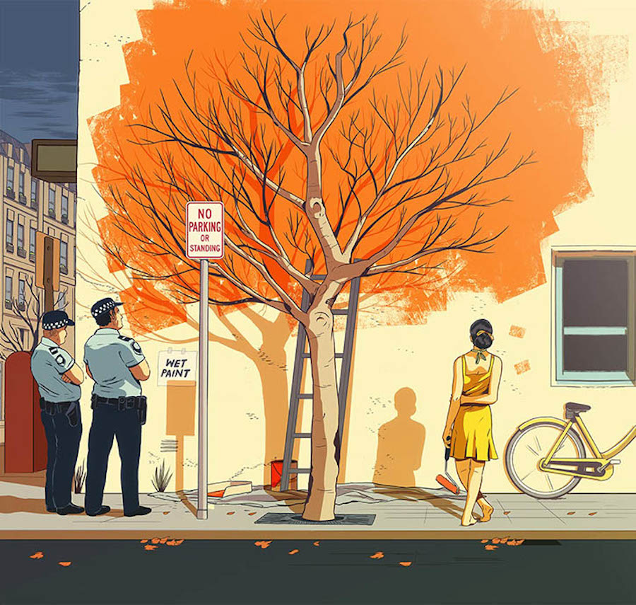 Pop and Colorful Illustrations by Guy Shield-3