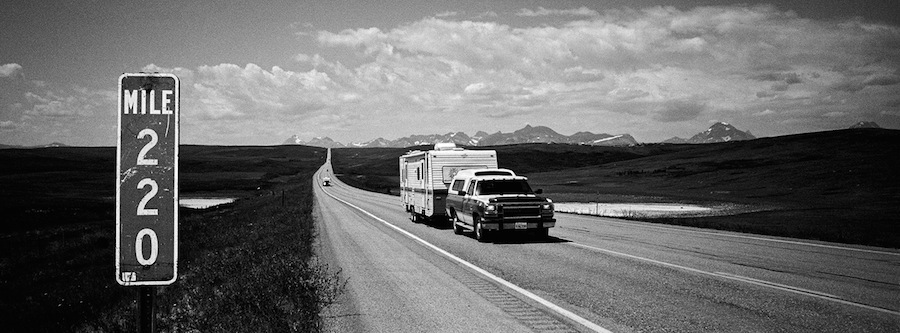 Road Trip in Black and White Across the United States-0