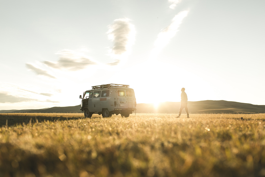 Sunset Van