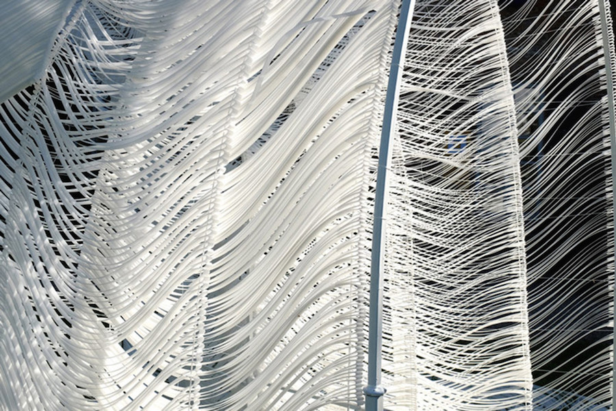 Superb Paper Installations Similar to Waves-8